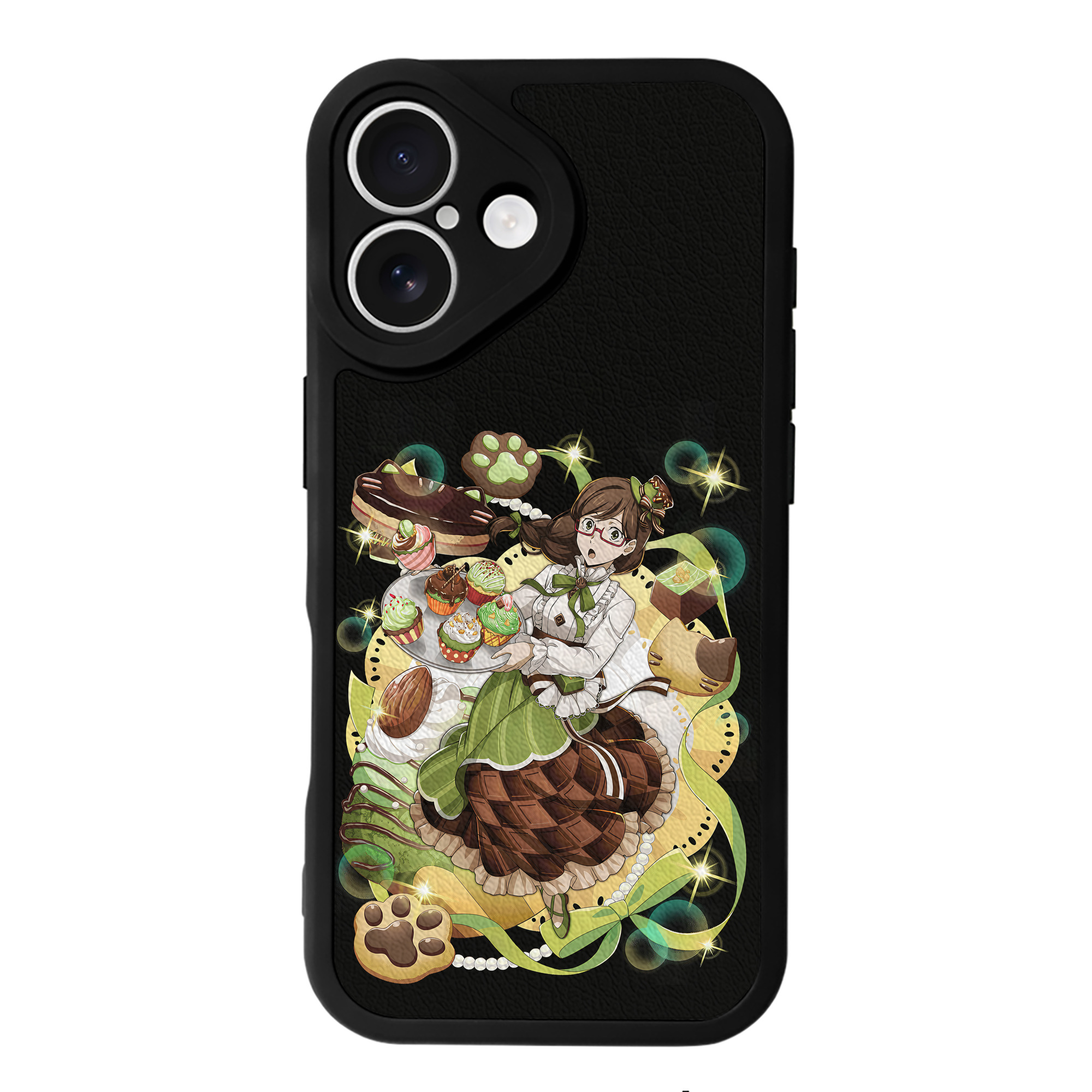 （画像用） 文豪ストレイドッグス Bungo Stray Dogs 【iPhone 16シリーズ対応】シリコンスマホケース（レザー調） 材質：シリコン